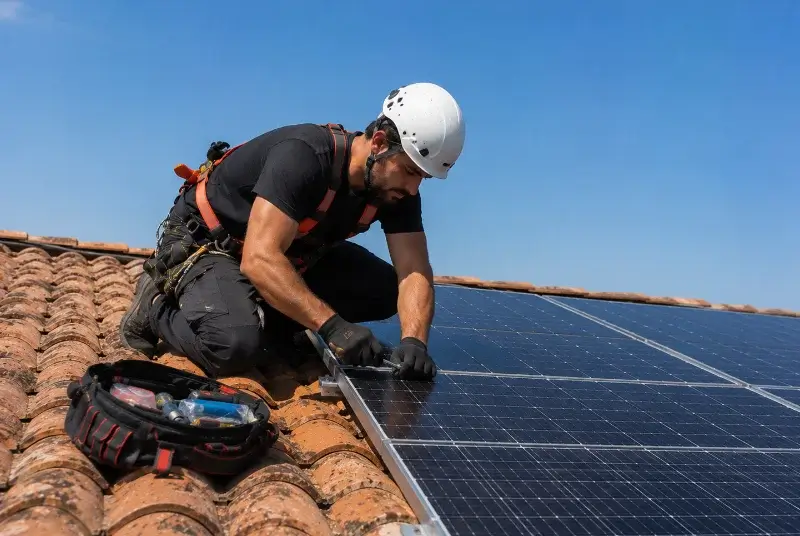 Maintenance et monitoring de panneaux solaires à Bernardswiller